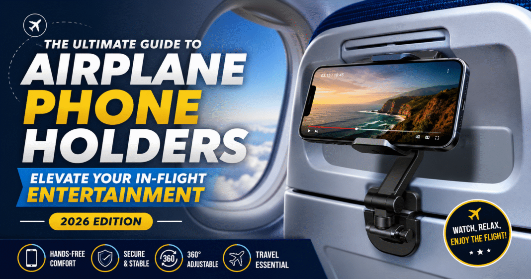 The Ultimate Guide to Airplane Phone Holders: Elevate Your In-Flight Entertainment (2026 Edition)