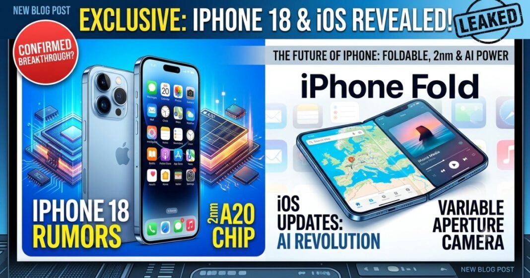 iPhone 18 rumors